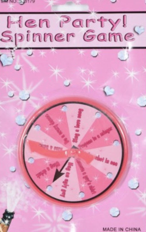 Hens Party Spinner Game